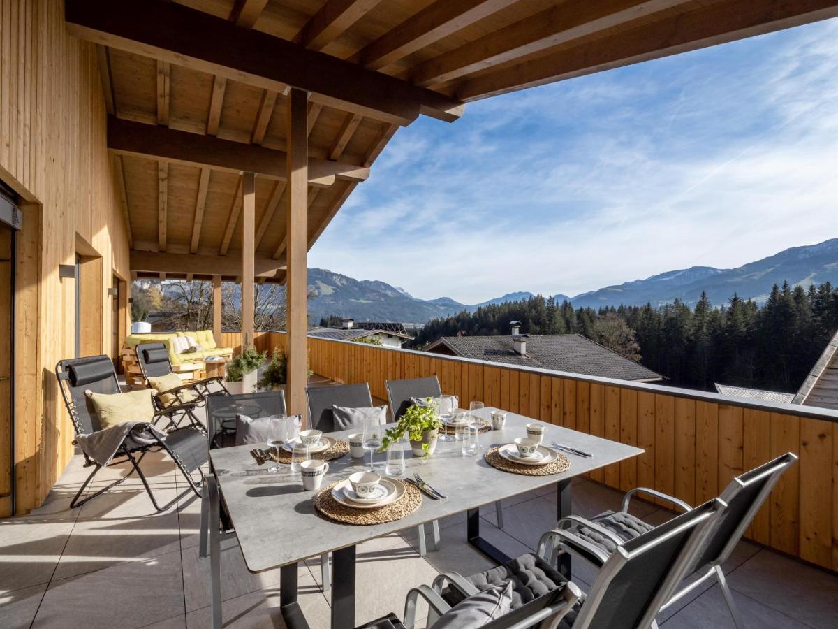 Ferienwohnung Bergliebe Sankt Johann in Tirol Exterior foto